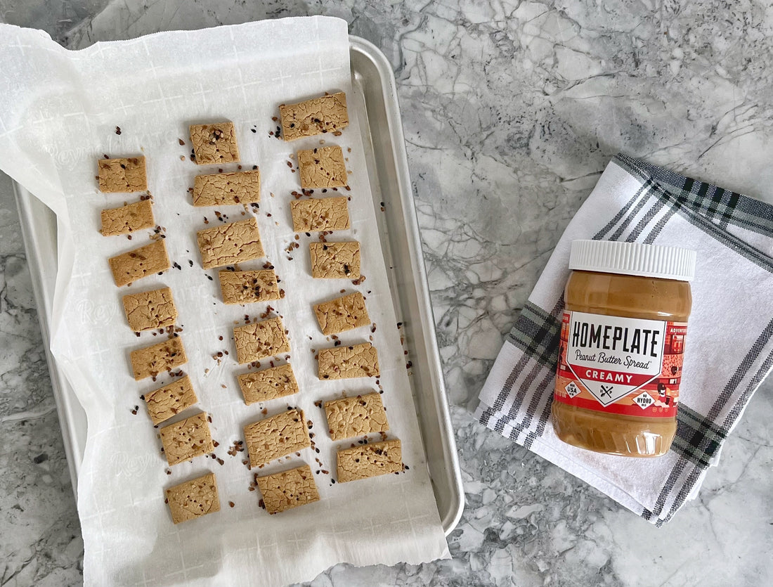 Salty PB Crackers