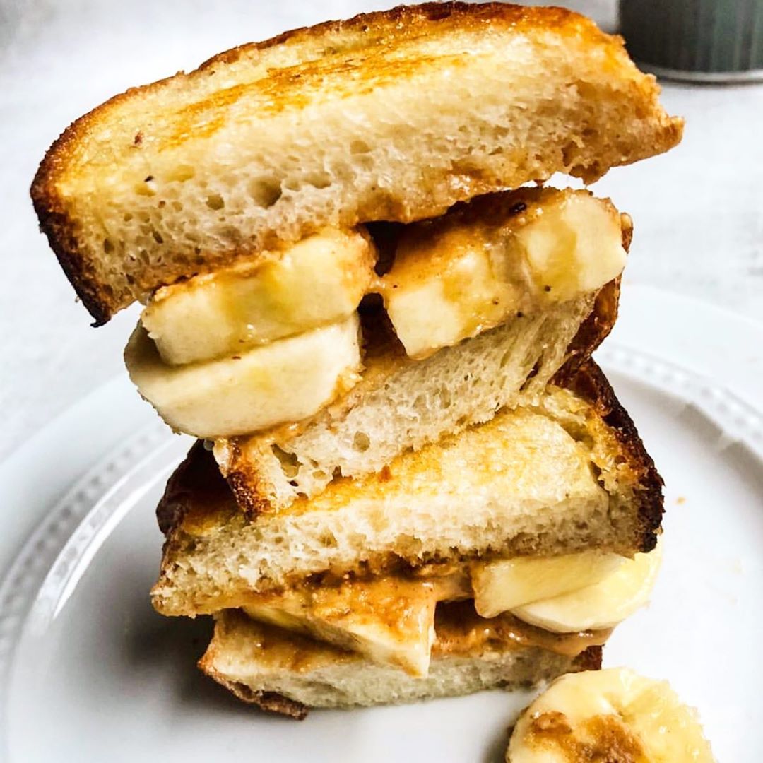 Peanut Butter & Banana on Thick Cut Toast