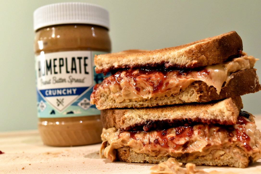Crunchy PB&J – HomePlate Peanut Butter