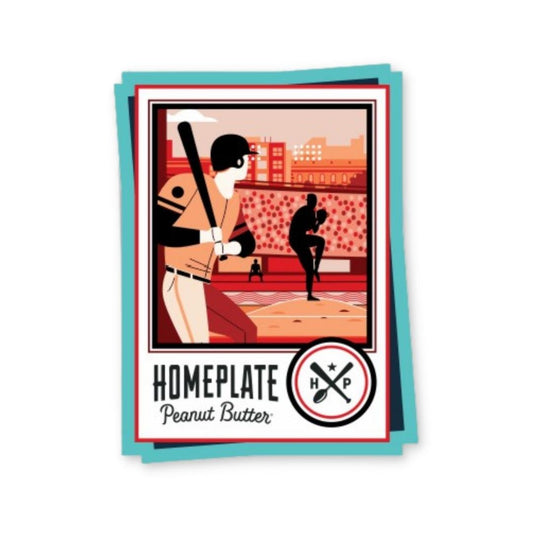 HomePlate Baseball Card Sticker