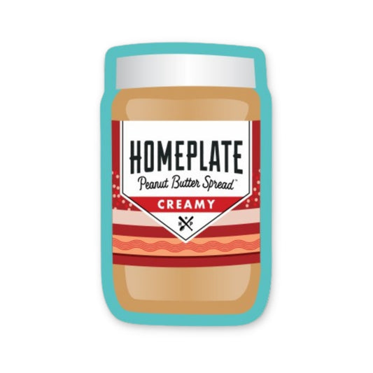 HomePlate Creamy Jar Sticker
