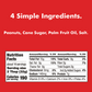Peanut butter made with all natural simple ingredients delicious
