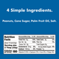 4 simple ingredients all natural peanut butter delicious old timey peanut butter