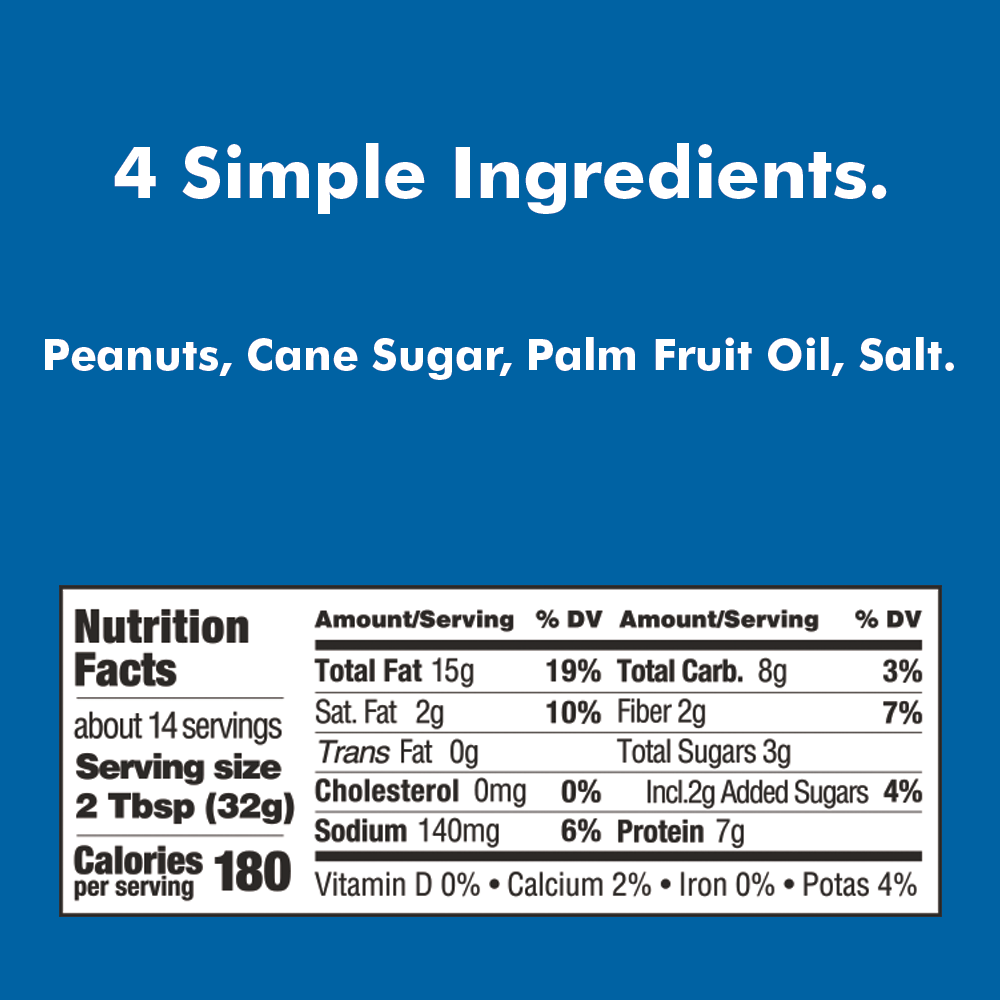 4 simple ingredients all natural peanut butter delicious old timey peanut butter